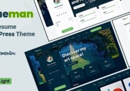 Trueman CV Resume WordPress Theme Nulled