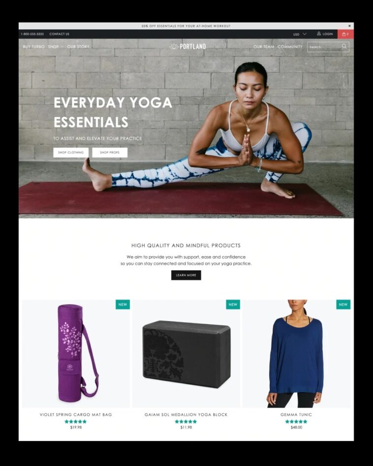 Turbo Portland Shopify Theme Nulled