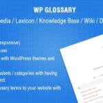 WP Glossary Nulled Encyclopedia Lexicon Knowledge Base Wiki Dictionary Free Download