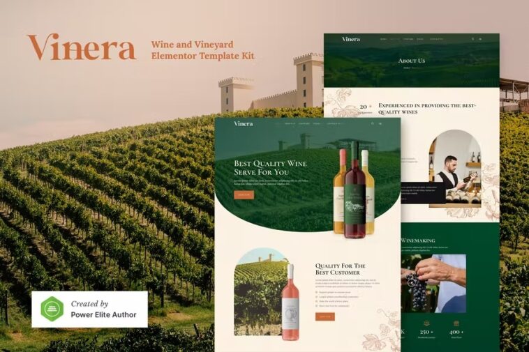 Wineful Nulled Wine Store & Winery Elementor Template Kit Free Download
