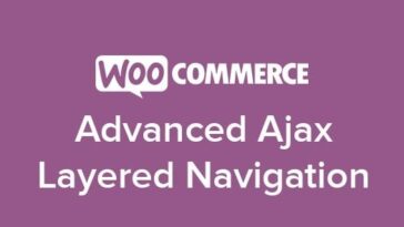 WooCommerce Advanced Ajax Layered Navigation Nulled Free Download