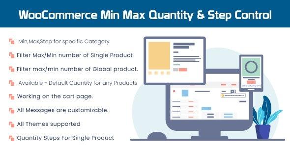 WooCommerce Min Max Quantity & Step Control Nulled Free Download