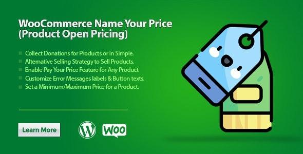 WooCommerce Name Your Price Nulled Product Open Pricing Free Download
