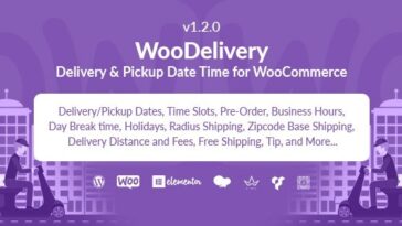 WooDelivery Delivery & Pickup Date Time for WooCommerce Nulled