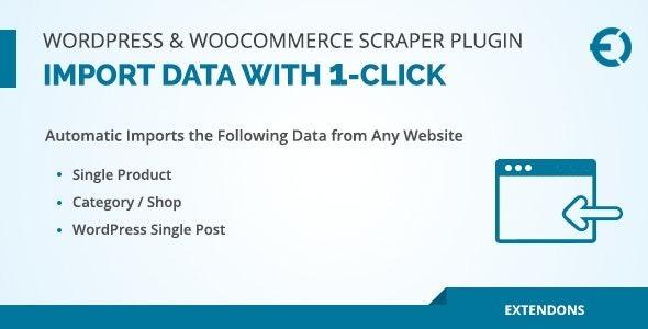 WordPress & WooCommerce Scraper Plugin, Import Data from Any Site Nulled Free Download