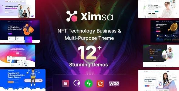 Ximsa SaaS Startup & IT Solutions Theme Nulled