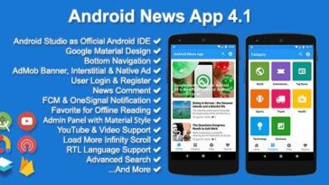 free download Android News App nulled