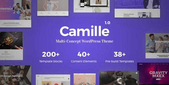 free download Camille – Multi-Concept WordPress Theme nulled