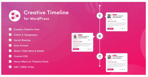 free download Creative Timeline for WordPress nulled