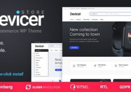 free download Devicer - Electronics, Mobile & Tech Store WordPress Theme nulled