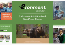 free download Eronment - Environmental WordPress theme nulled