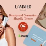 free download Lammer - Beauty and Cosmetics Shopify Theme nulled