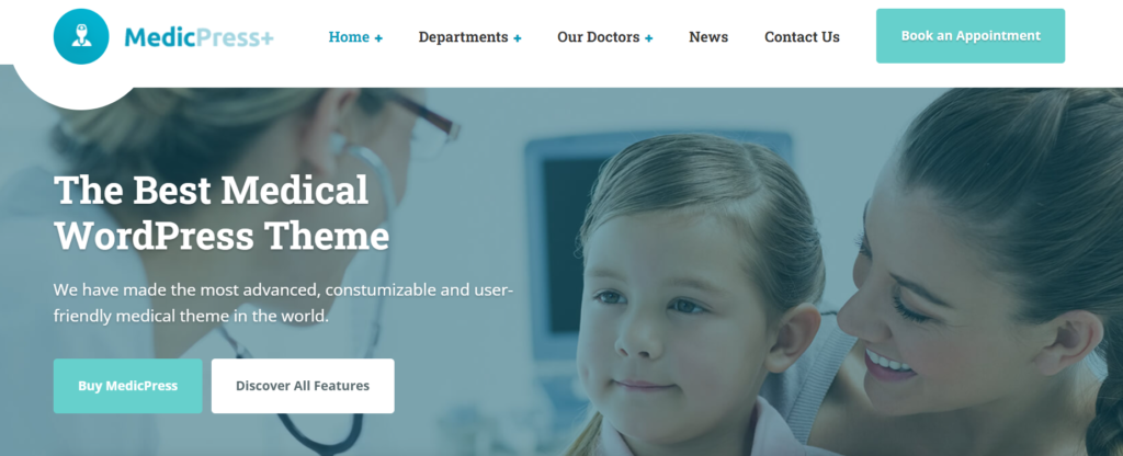 free download MedicPress - Medical WordPress Theme for Clinics and Private Doctors nulled