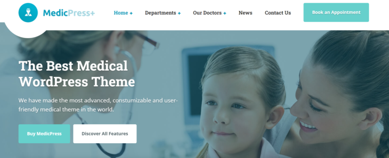 free download MedicPress - Medical WordPress Theme for Clinics and Private Doctors nulled