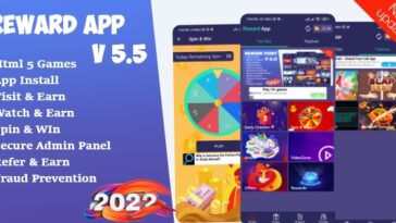 free download Reward App Lucky Spin + Start App ads + Adcolony nulled
