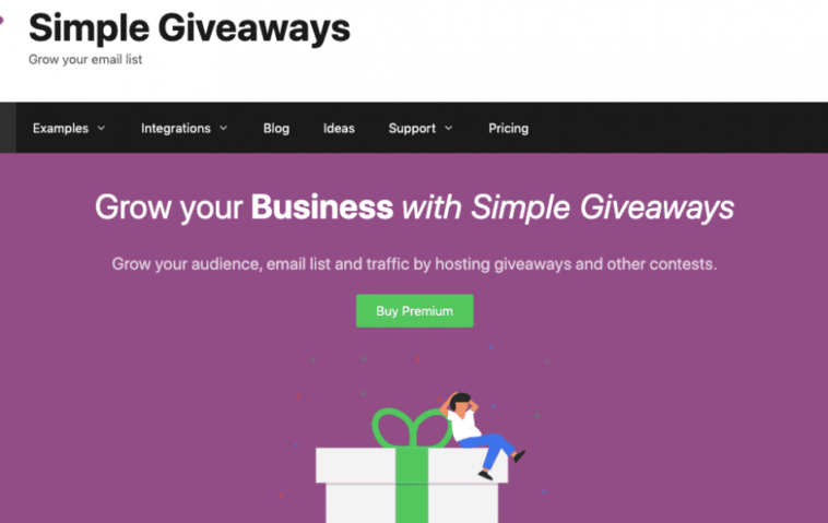 free download Simple Giveaways (Premium) – Create Beautiful Giveaways and Grow Your Email List nulled