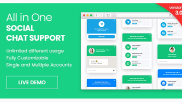 free download WhatsApp Chat Support & All in One – jQuery Plugin nulled
