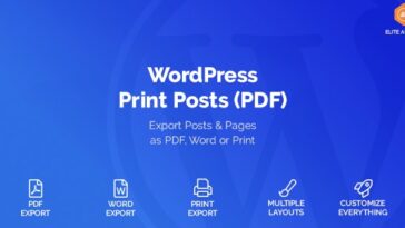 free download WordPress Print Posts & Pages nulled