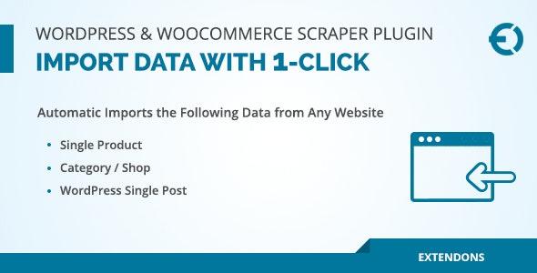 free download WordPress & WooCommerce Scraper Plugin, Import Data from Any Site nulled