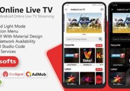 Android Online Live TV Application Nulled