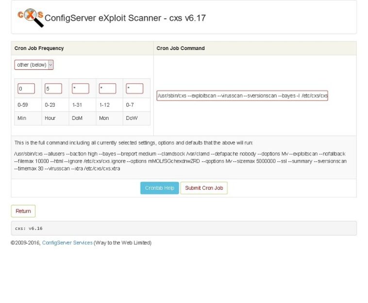 ConfigServer eXploit Scanner Free Download Nulled
