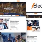 Electrician Electricity Services WordPress Theme Nulled
