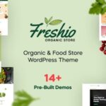Freshio organic food and grocery store WordPress theme Nulled Free Download
