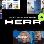 Herr - Digital Magazine Theme Nulled