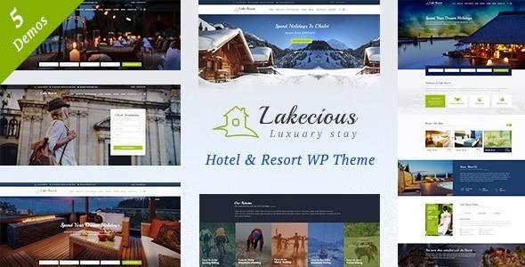 Lakecious Nulled Resort and Hotel WordPress Theme Free Download