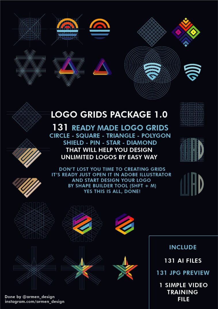 Logo grids package Nulled