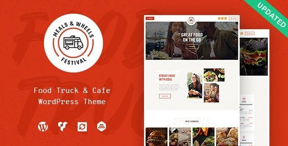 Meals & Wheels Street Festival & Fast Food Delivery WordPress Theme Nulled