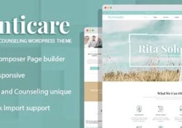 Menticare Nulled Therapy and Counseling WordPress Theme Free Download