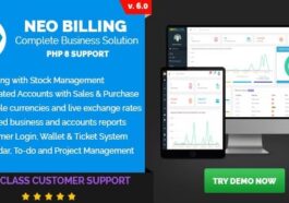 Neo Billing Free Download Accounting, Invoicing And CRM Software Nulled