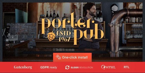 Porter Pub theme Nulled