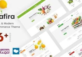 Safira Food & Organic WooCommerce WordPress Theme Nulled Free Download
