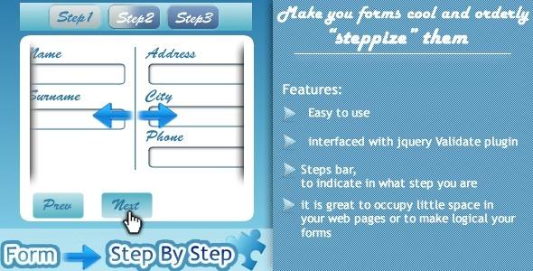 Steppize Nulled Form Step By Step Free Download