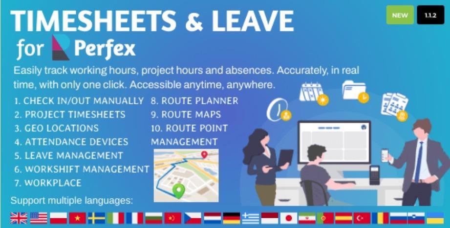 Timesheets & Leave Management module Nulled