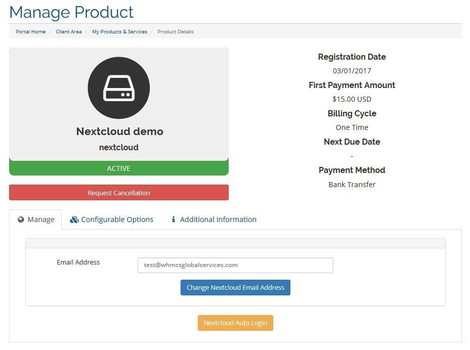 WGS Nextcloud WHMCS Module Nulled Free Download