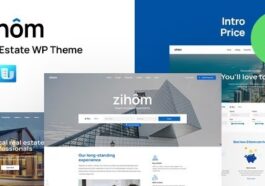 Zihom Nulled Real Estate WordPress Theme Free Download