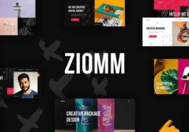 Ziomm Creative Agency & Portfolio WordPress Theme Nulled Free Download