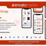 eShopNulled Multi Vendor eCommerce App & eCommerce Vendor Marketplace Flutter App Free Download