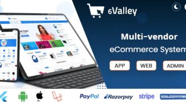 free download 6valley Multi-Vendor E-commerce - Complete eCommerce Mobile App, Web, Seller and Admin Panel nulled
