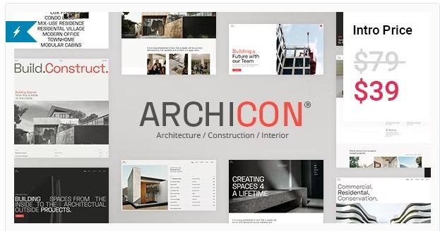 free download Archicon - Architecture and Construction Theme nulled