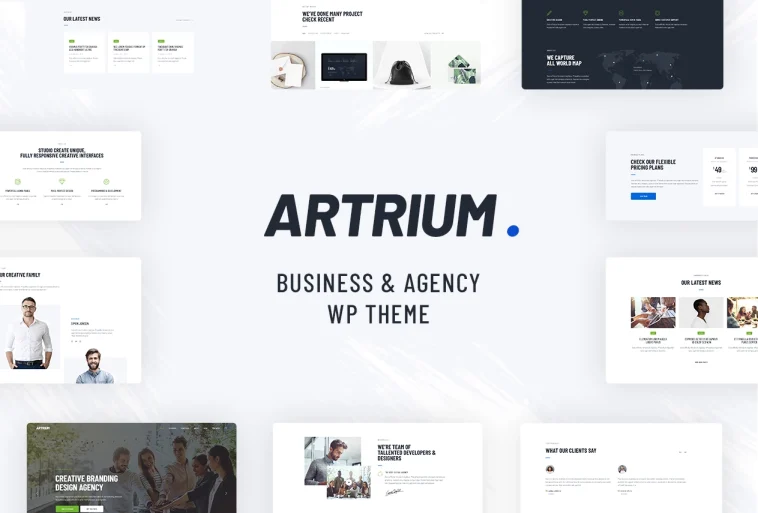 free download Artrium Creative Agency & Web Studio WordPress Theme nulled