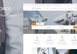 free download AutoRide - Chauffeur Limousine Booking WordPress Theme nulled