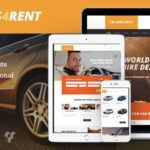 free download Cars4Rent Car Rental & Taxi Service WordPress Theme nulled