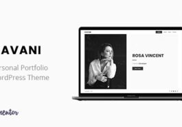 Cavani Nulled Personal Portfolio WordPress Theme Free Download