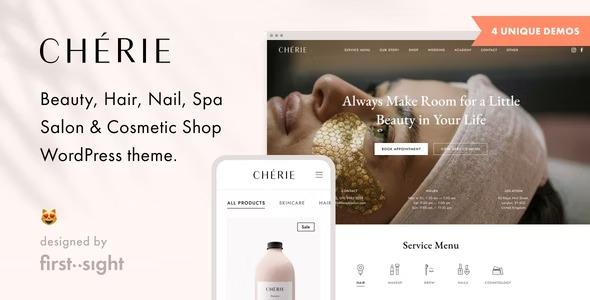 free download Chérie — Beauty Salon and Spa nulled