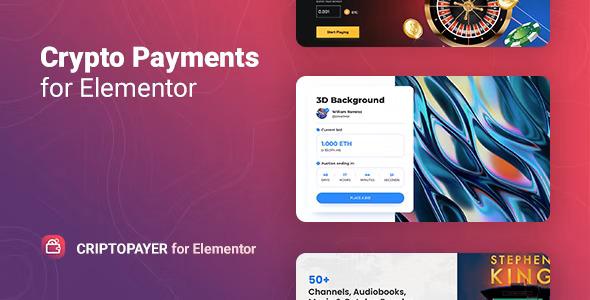 free download Criptopayer – Crypto Payment Button for Elementor nulled