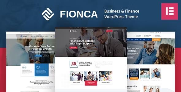 free download Fionca - Business & Finance WordPress Theme nulled